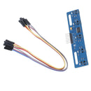 TCRT5000 KIT 5 way/road IR photoelectric switch barrier line track module' J BX