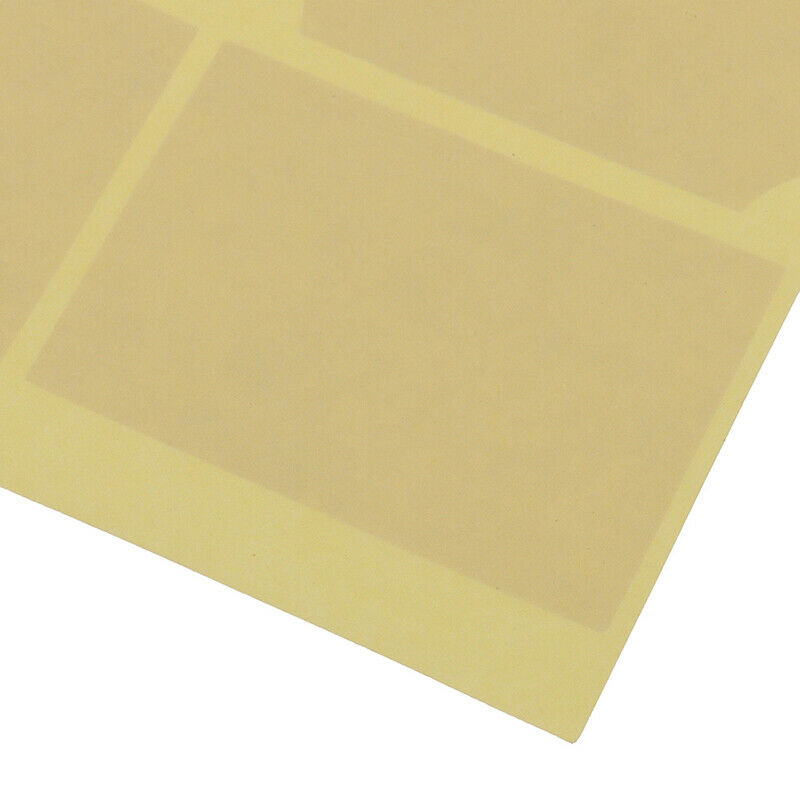 3 Sheets Empty Kraft Paper Essential Oil Perfume Bottle Roller Labels Stick- Gw