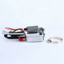 Chrome 12V Universal Rat Hot Rod Turn Signal Switch for FORD GM
