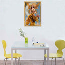 40x30cm 5D Diamond Moon Beauty Painting Cross Stitch Needlework DIY Craft