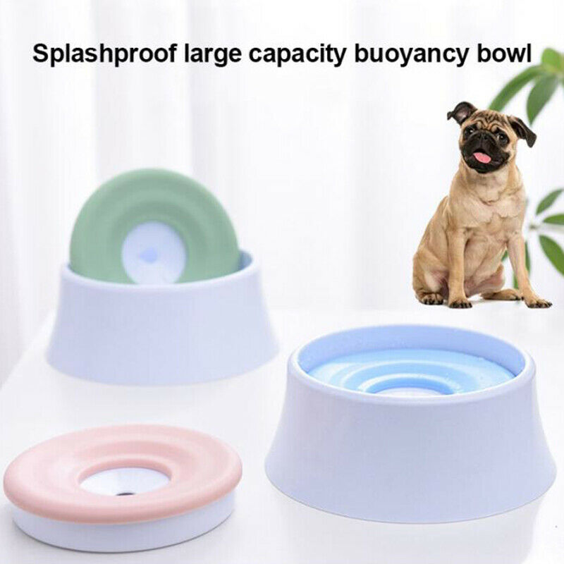 Not Wet Mouth Floating Drinking Bowls Dog Cat Health Feeding Eco-Friendly P