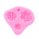 Heart Rose Lace Silicone Molds Wedding Cupcake Fondant Cake Decorating Tools  JR