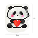 DIY Cute Panda Kids Round Diamond Stickers Full Drill Diamond Painting Kits