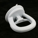 White Bathroom Suction Cup Grip Safety Bar Shower Grab Rail