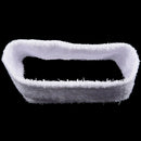 Sports Protective Sweatband Tennis Athlete Elastic Head Band White W2K2