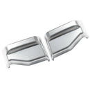 3X(Matte Chrome Seat Belt Cover Trim For Mercedes Benz E Class W212 W213 10