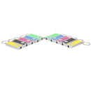 10pcs Mini Super Bright Light LED FlashLight Key Ring Keychain Hiking Lamp Torch