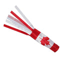 2pcs Colorful Windsock Canada Flag - Patriotic Hanging Decoration