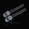 100Pcs 5mm White Ultra-Bright LED Light Lamp Emitting Diodes 15000MCD