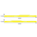1 Pair Long Stripe Vinyl Car Stickers Auto Side Skirt Styling Decoration Decals