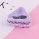 1PC Creative Cute Cookie Schoolboy Pencil Sharpener School Supplies Stationery