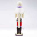Nutcracker Wooden Santa Claus Toys Ornaments Holiday Decoration for Kids Chidren