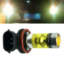 Golden Light H11 3030 100W Highlight Car LED 360 Degree Lamp Lights Fog Dri H7S6