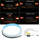 12V Car LED Strip Car Trunk Rear Tail Brake Turn Signal Light Universal Flo E0M4