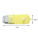 5X(Tt Motor 130Motor Smart Car Robot Gear Motor For Arduino Dc3V-6V Dc Gea M8R1)