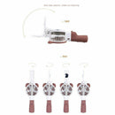 Brown Mini Usb Handheld Selfie Sticks With Rechargeable Air Cooling Fan Tra