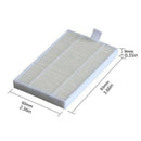 Side Brush Filter Mop Cloth Set for Proscenic 800T Robot Vacuum Cleaner Par Z7U5