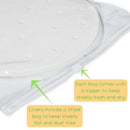 4X(Premium Perforated Parchment Air Fryer Paper Liners - 7 inch - 100 Eco-FG4L6)