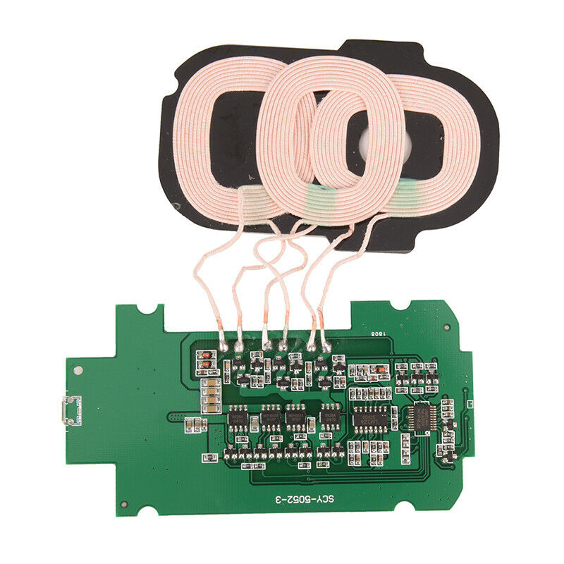 5V/2A 3 Coils Qi Wireless Charger PCBA Circuit Board Coil ChargerUniversal M&O