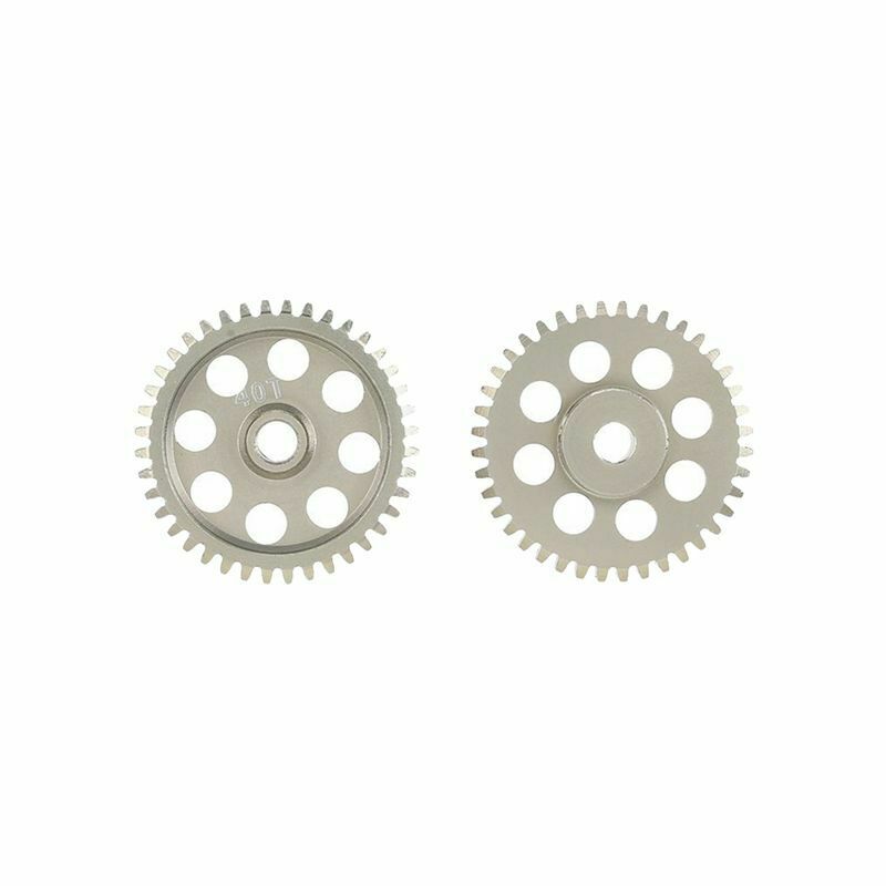2Pcs 48DP 3.175mm 40T Pinion Motor Gear for RC Car Brushed Brushless Motor U7C6