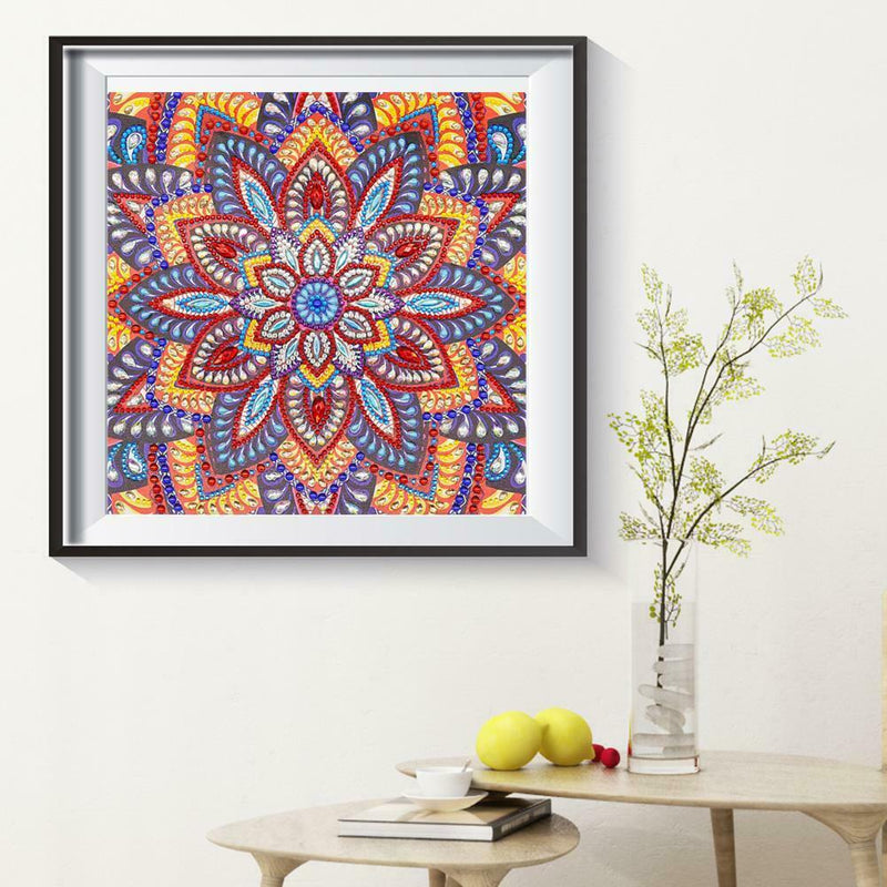 5D DIY Special Shaped Diamond Painting Mandala Cross Stitch Mosaic Kits
