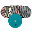 6 Pcs 100 Mm Dry Polishing Pad 4 Inch Sharp Type Diamond Polishing Pads For D7A9