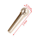 6pcs Brass Premium Bridge Pins Set For Acoustic Guitar Turned String Pegs 3C Kw