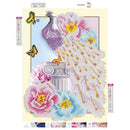 5D Diamond Peacock Painting DIY Craft Mosaic Embroidery Decor Cross Stitch