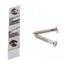 1Pcs Metal Guitar Roller String Retainer Tree for 3 String Bass Box Guitar Parts