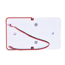 12V Indoor Wired Strobe Siren Warning Signal Horn Alarm System Flashing Lig_