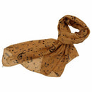 Women Lady Fashion Chiffon Musical Note Neck Scarf Shawl Muffler Scarves Gi U2L4