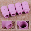 4pc Ceramic Cup Nozzles 10N49 10N48 10N46 fit for WP17 18 26 TIG Welding Torch