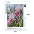 5D DIY Full Drill Diamond Painting Flower Cross Stitch Kit Wall Art (V384)
