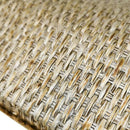 Clutch Female Straw Pillow Weave Clutch Bag Fashion with Chain Luxury Handb