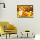 5D DIY Full Drill Diamond Painting Cat Cross Stitch Embroidery Mosaic Kit