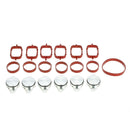 19Pcs 33mm O-Rings Car Swirl Flap Bungs + Manifold Gaskets For BMW E39 E46