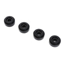 Amplifier Feet Spikes Mats Fenestrated Feet Pads Black, 20x8mm, Easily