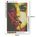 5D DIY Full Drill Diamond Painting Cross Stitch Needlework Kit (Beauty05)