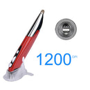 PR-06 3 in 1 Stylus Pen RF 2.4GHz Wireless Mouse Presenter Clicker (Red)