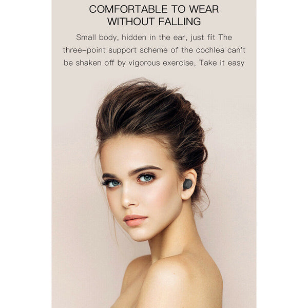 Mini H6 Ture Wireless Stereo Bluetooth 5.0 TWS Earphone Headphone with Mic