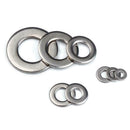 360PCS Flat Washers Stainless Steel 8 Sizes Durable Washer Gasket Assortment Set