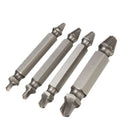 4X Kit Double Side Damaged Screw Extractor Out Remover Bolt Stud Tool   Z FT