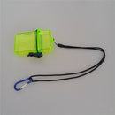 Waterproof Dry Box Container Clip for Scuba Diving Snorkel Kayak Yellow 53cm