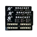 1 Pack Metal Dental Orthodontic Brackets Braces Roth Slot.022 3-4-5 Hooks Tool