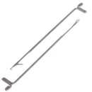 20X Stainless Steel Three-Way DIY Crochet Hook Tool Jewelry Accessories Pins OZ
