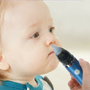 Baby Electric Nasal Aspirator Sucker Nose Cleaner Protector (Dark Blue) A