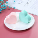 4Pcs Heart Candy Face Cosmetic Puff Cleansing Pad Sponge Wash Face Makeup Tool-