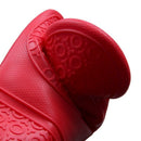 Silicone Oven Mitt Cooking Mitt with Extra Long Canvas Stitching Glove Heat