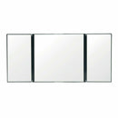 Car Vanity Mirror Folding Car Visor Mirror Adjustable Auto Makeup Mirror NS KFA