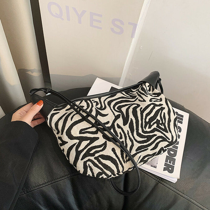 Travel Casual Shoulder Messenger Bag Nylon Animal Pattern Women Shoulder Handbag